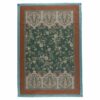 Plaid trapuntato Bassetti indian-roses-verde-75 (1)