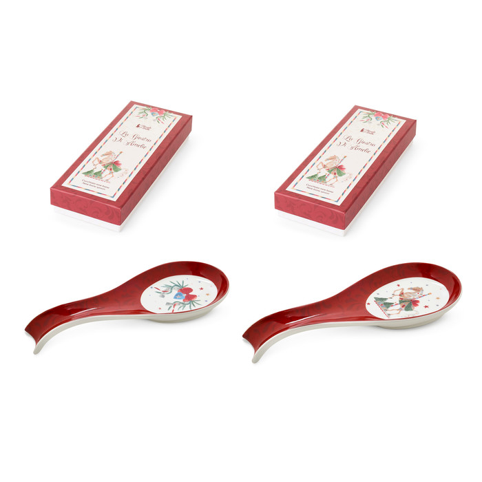 Poggiamestolo natalizio in ceramica – La Giostra di Amelie - sth251617