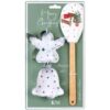 Spatola cucina con 2 stampini natalizi jhi251902 var.6