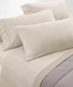 lenzuola flanella gabel beige amelia