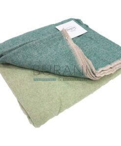 Plaid lana Somma Funny verde