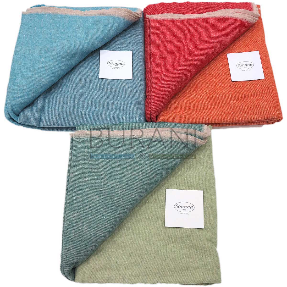 Plaid lana Somma Funny Modena