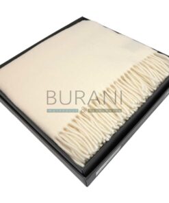 Plaid lana somma Modena PANNA