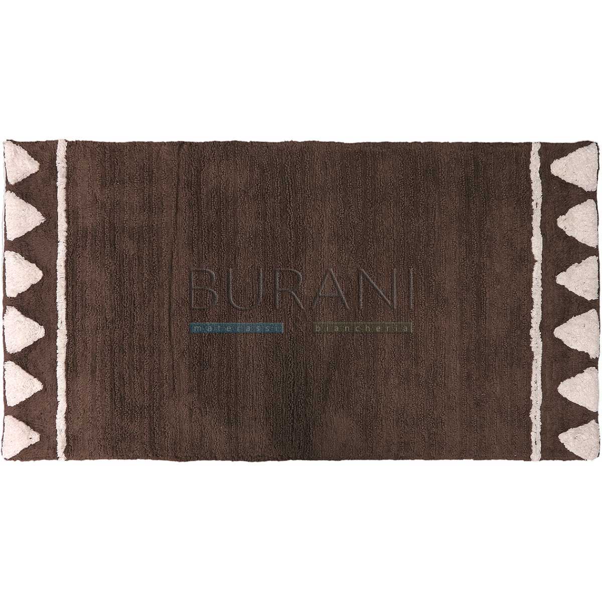 Tappeto bagno Reggio Emilia Brera 33 Cioccolato