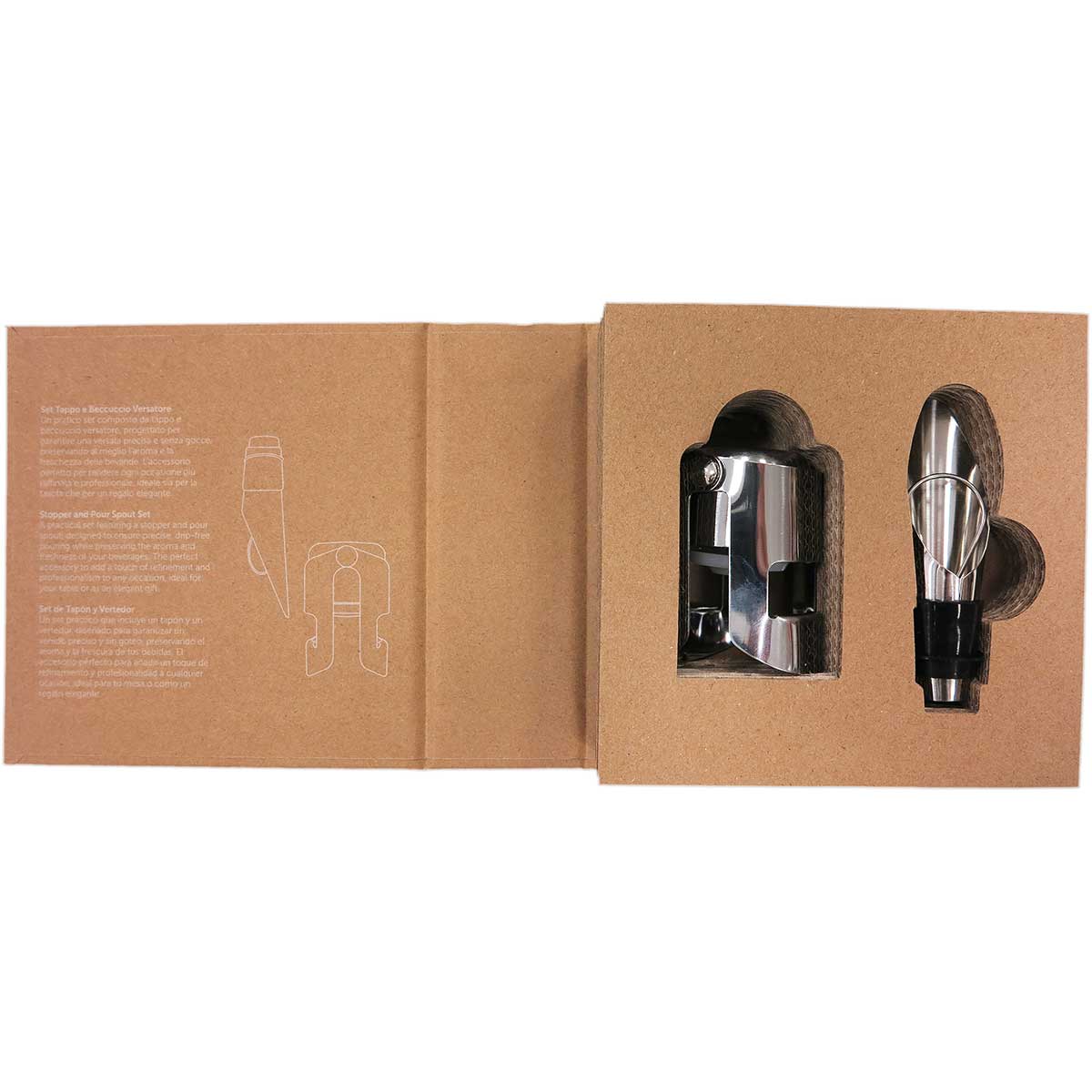 Set tappo e beccuccio versatore