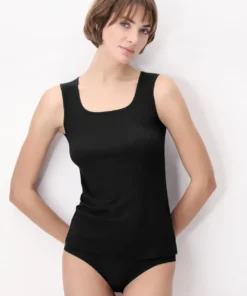 Canotta donna in Modal Oroblù nero - VOBT67054