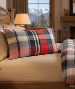 Lenzuola matrimoniale Bossi tinto filo Fortuny 7483