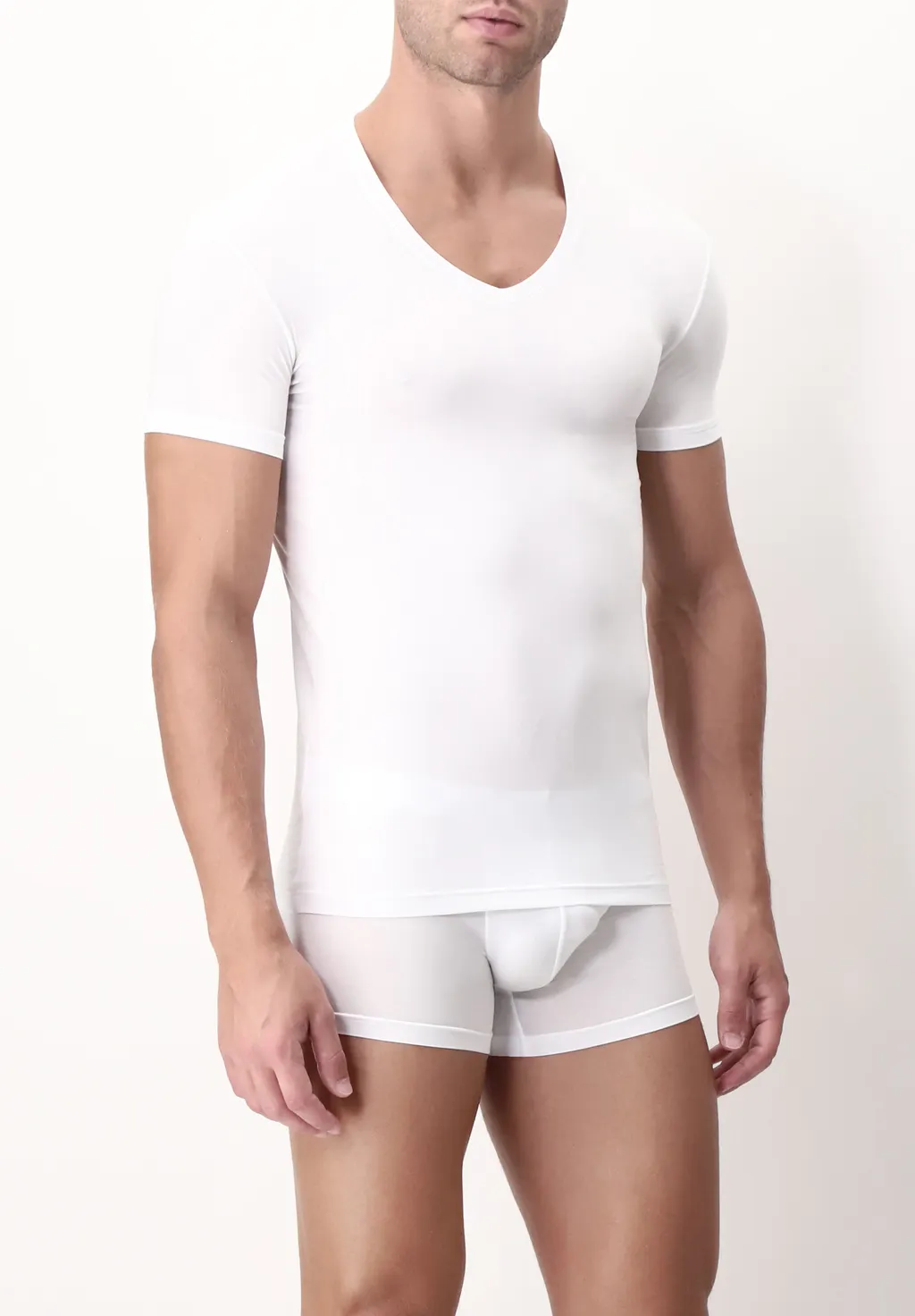 T shirt V modal uomo Perofil vprt00015