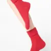Calza donna cashmere rosso vaobfcb31s