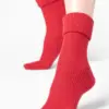 Calza donna cashmere rosso vaobfcb31s