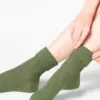 Calza donna cashmere verde vaobfcb31s
