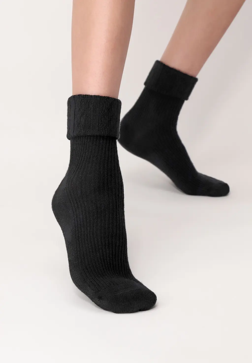 Calzino cashmere Hilda vobfcb31s NERO .1