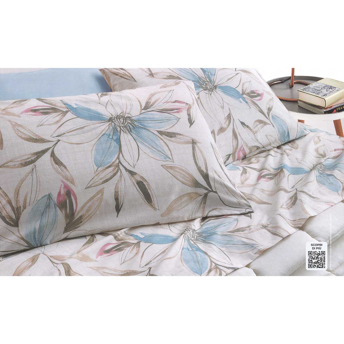 Lenzuola caldo cotone offerta matrimoniale Somma - Camille