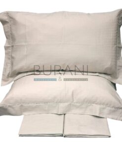 Lenzuola matrimoniali in raso Somma conchiglia barré Jewel Jacquard