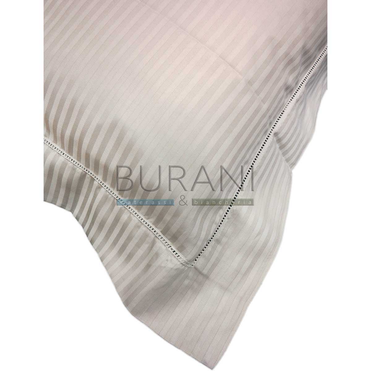 Lenzuola matrimoniali in raso Somma conchiglia barré Jewel Jacquard