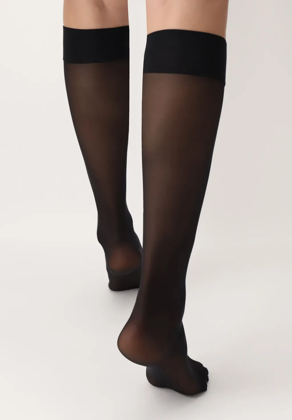 gambaletto velato nero 40 den vobc01055