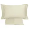 lenzuola raso jacquard rigaraso jewels Somma panna
