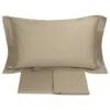 lenzuola raso jacquard rigaraso jewels Somma tortora