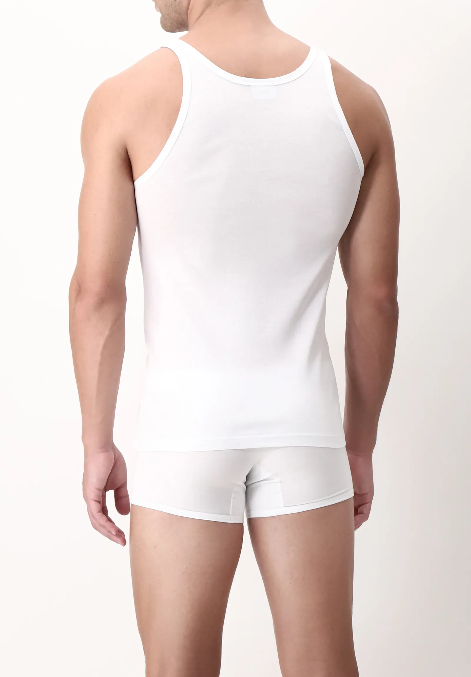 Canotta Spalla Stretta in Filo di Scozia Perofil VPRT000171