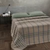 Coperta Somma matrimoniale Coventry beige cm.210x250
