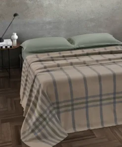 Coperta Somma matrimoniale Coventry beige cm.210x250