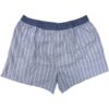 Boxer in Popeline di Cotone azzurro vprt93348