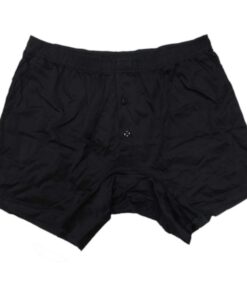 Boxer in jersey di Cotone nero vprt93349