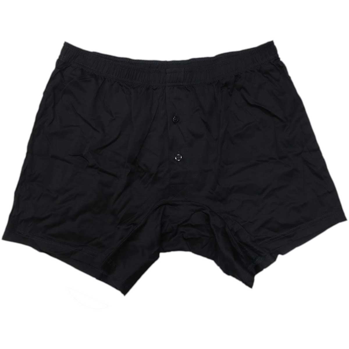 Boxer in jersey di Cotone nero vprt93349
