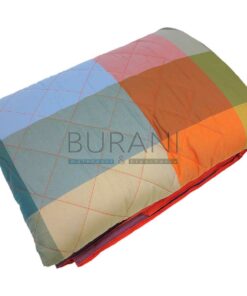 Copriletto trapuntato Bossi tinto filo Parrot 7608