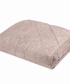 Copriletto trapuntato Fazzini Galuchat 240 rosa boho