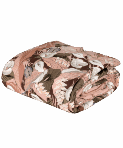 Copriletto trapuntato matrimoniale Fazzini Calle 1 Dusty pink+ Sandalo