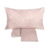 Lenzuolo copriletto Fazzini Galuchat rosa boho 240 tessuto percalle