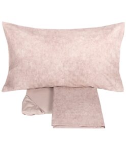Lenzuolo copriletto Fazzini Galuchat rosa boho 240 tessuto percalle