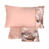 Lenzuolo copriletto matrimoniale percalle Fazzini Calle 1 Dusty pink + sandalo