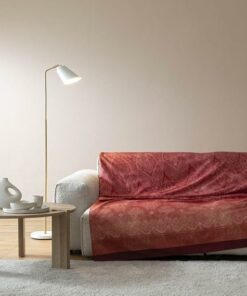 Telo arredo rosso Bassetti Kerala rosso r1 cm.270x270