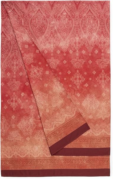Telo arredo rosso Bassetti Kerala rosso r1 cm.270x270
