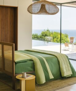 Alternative view of Lenzuola tinta unita percalle Fazzini Dialogo bi-color