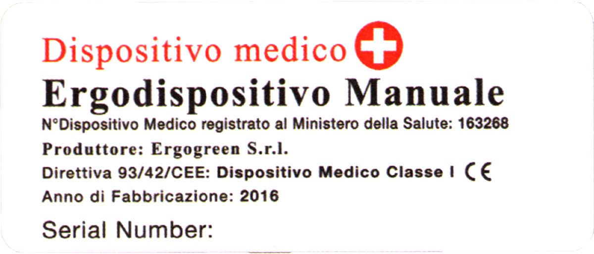 dispositivo medico infinity manuale