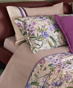 Fazzini lenzuola matrimoniali online Vanitas 1 lavanda