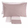 lenzuola percalle Dialogo 11 cipria + rosa