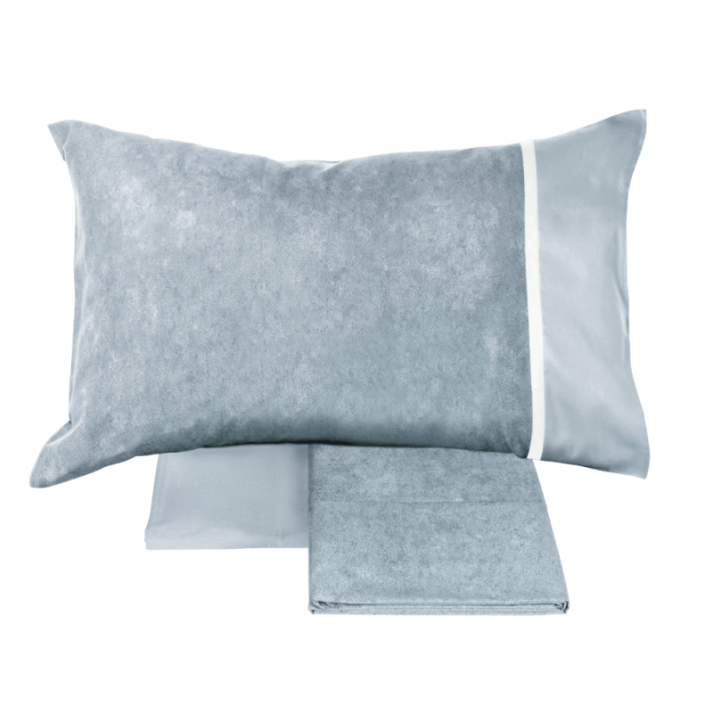 negozio Fazzini Reggio Emilia lenzuola Galuchat cielo 116