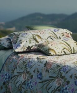 Alternative view of Copripiumino matrimoniale primavera a fiori raso di cotone Fazzini Vanitas 3