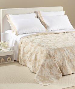 Copriletto non trapuntato matrimoniale Caleffi Cala Luna natural .1