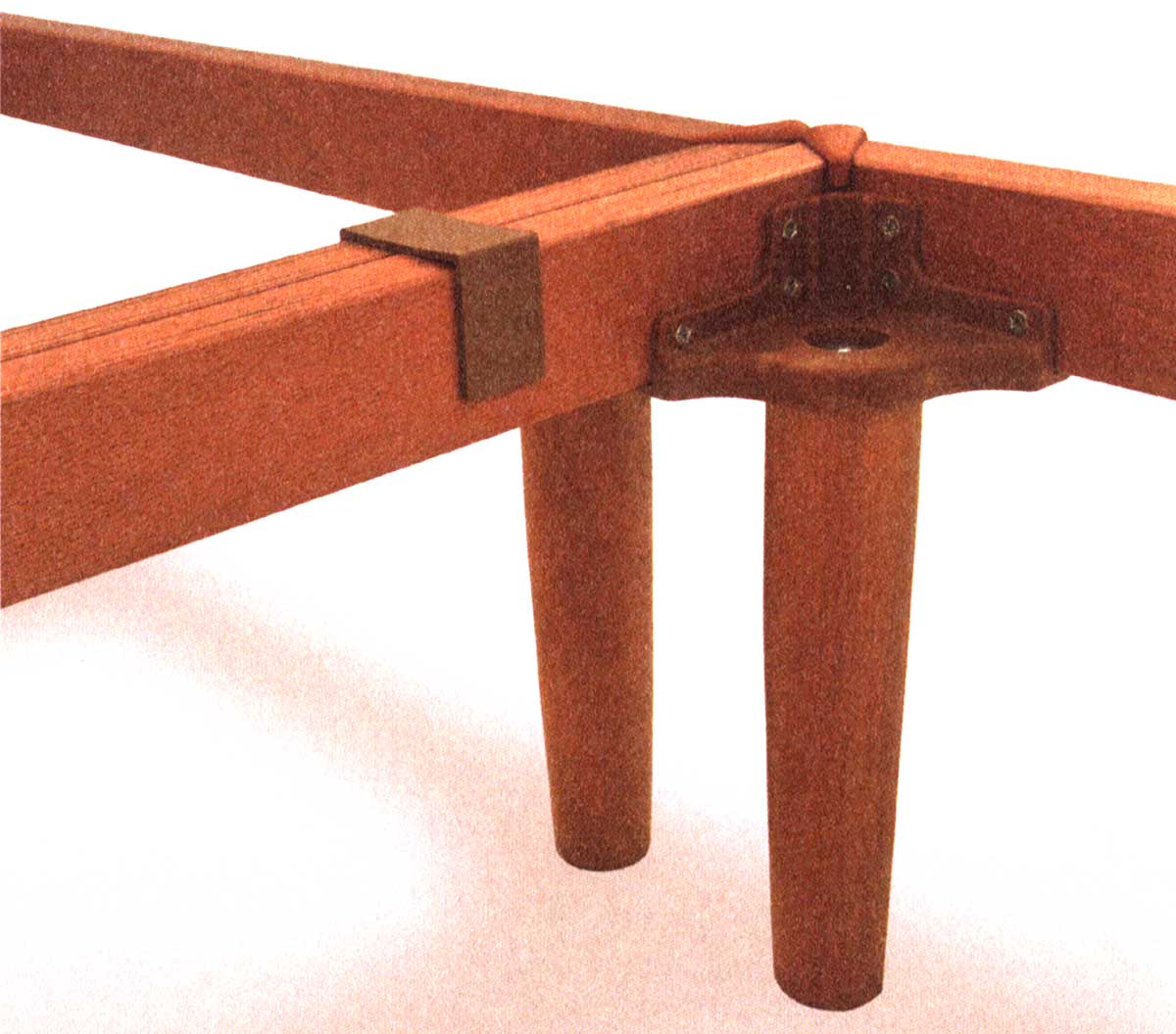 Giunto plastica unione reti singole