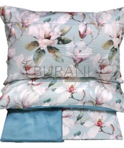 Lenzuolo estivo matrimoniale fiorato EVA acqua