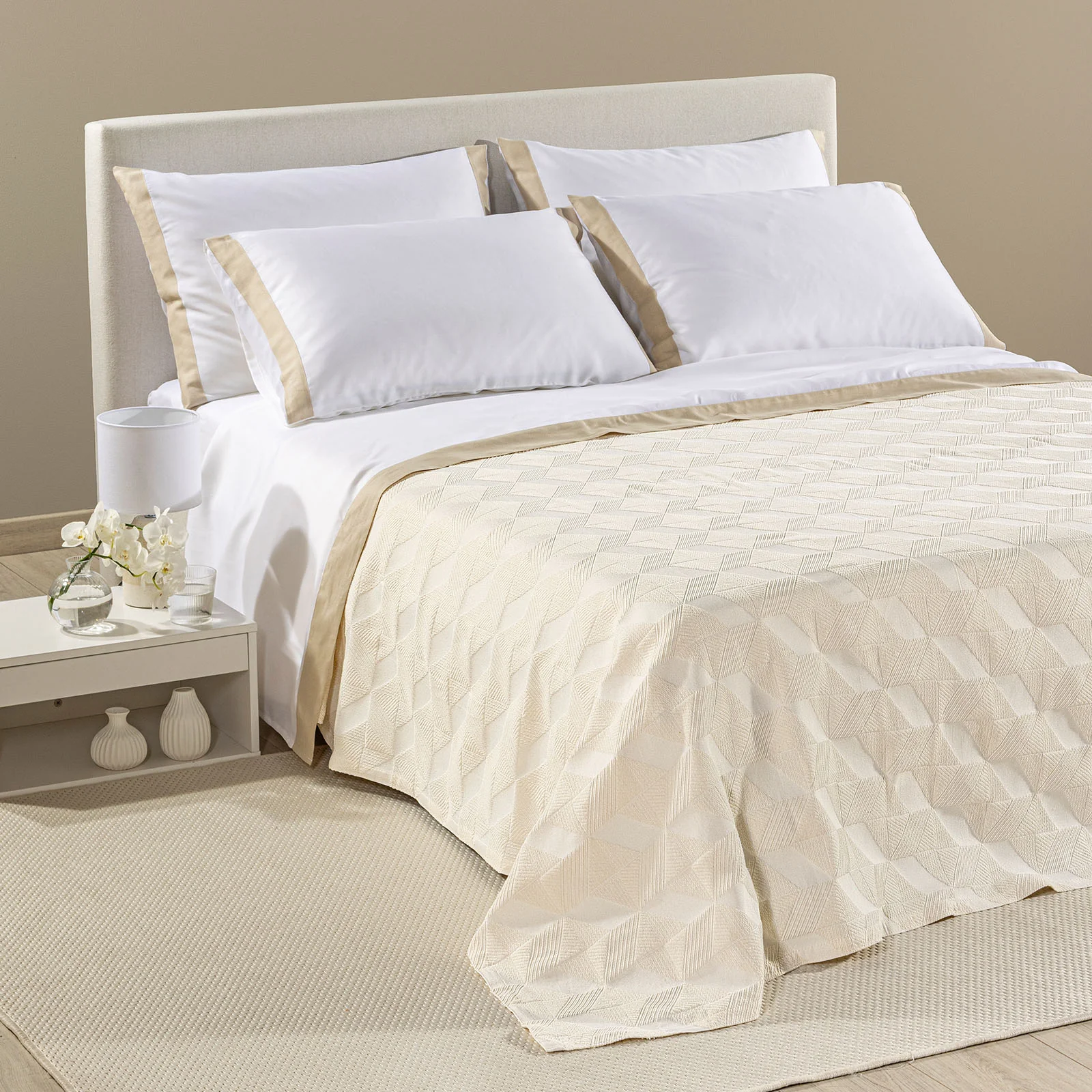 copriletto estivo rapallo avorio