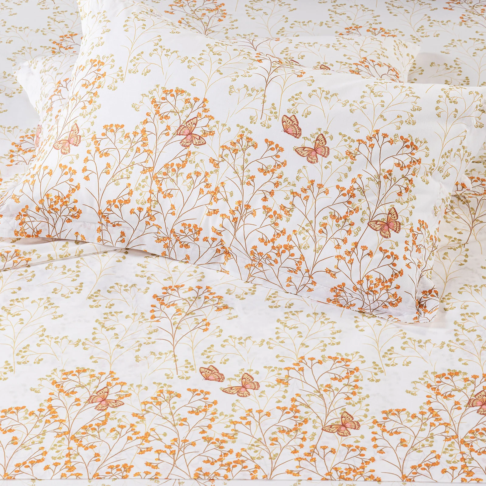 lenzuola lyocell matrimoniali Caleffi Mhosotis pesca