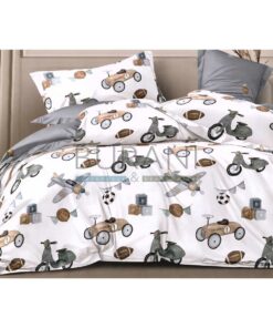 Copripiumino singolo percalle var.8