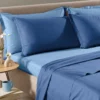 Lenzuola caleffi Lyocell vita blu .2