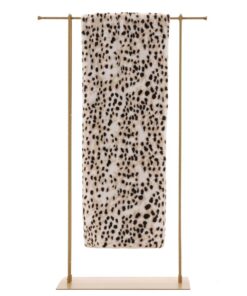 Plaid maculato Maryplaid pelliccia ecologica 6M36080
